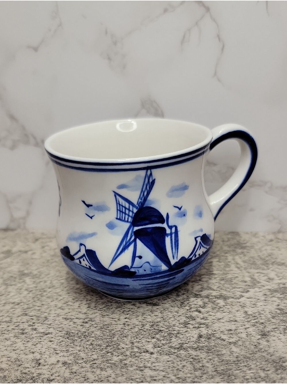 Vintage Delfts Blue Coffee Mug